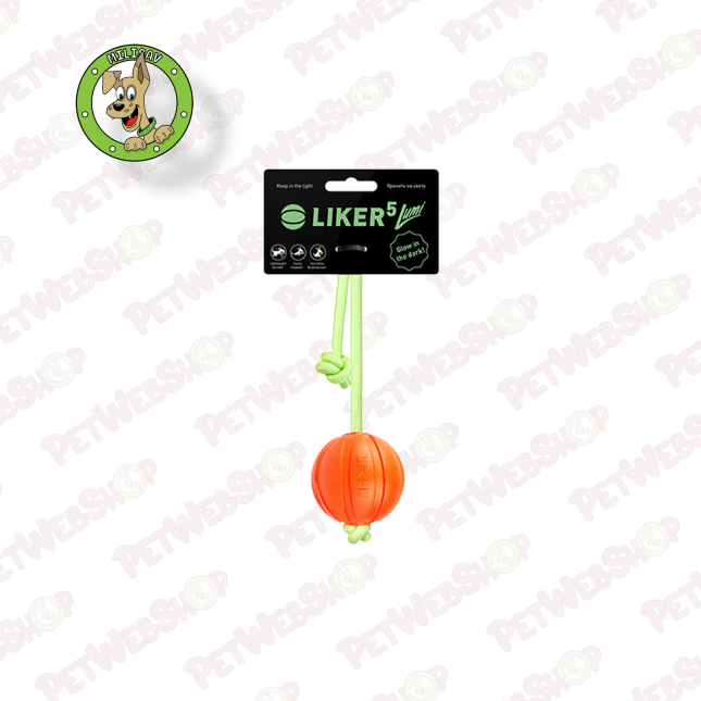 Liker Lumi 5cm - igračka za pse Igračke Liker petwebshop.com