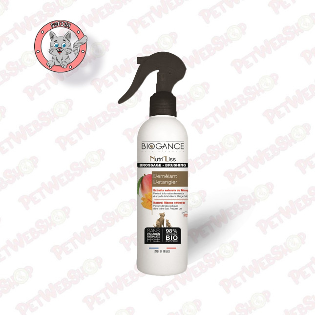 Biogance Nutri Liss Cat Lotion - losion protiv mršenja dlake mačaka - 250ml Šamponi, losioni i regeneratori Biogance petwebshop.