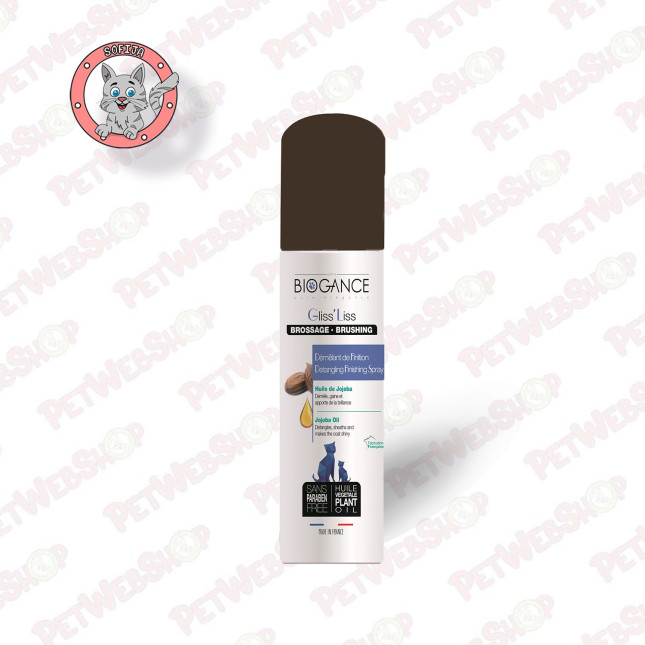 Biogance Gliss Liss Cat spray - sprej za raščešljavanje dlake mačaka - 300ml Šamponi, losioni i regeneratori Biogance petwebshop