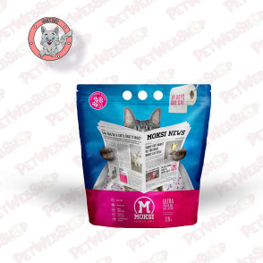 Moksi Lavanda - silikonski posip za mačke - 7,6l Silikonski Moksi petwebshop.com