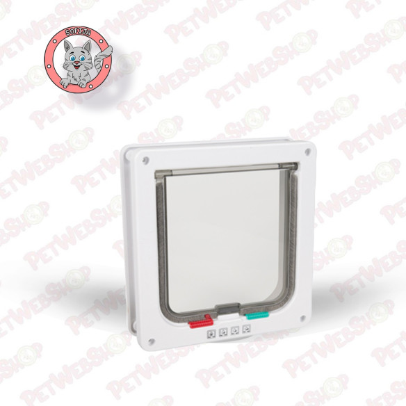Flamingo Vrata za mačke - Cat Door 4-Way - dve boje Oprema Flamingo petwebshop.com