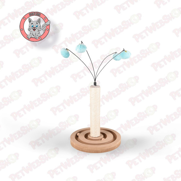Flamingo Grebalica za mačke Cya3 Tirkizno - Siva Grebalice Flamingo petwebshop.com