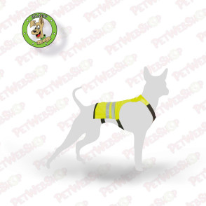 Flamingo Safety Fluo - svetlo-odbojna jakna za pse - dve veličine Katalog Flamingo petwebshop.com