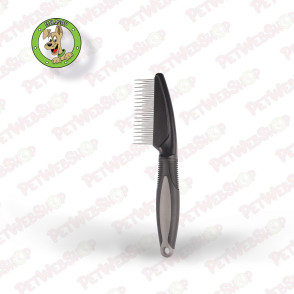 Flamingo Comfort Rot Teeth - češalj za pse - sa kombinovanim rotirajućim zupcima - 21x2,2x5,5cm Četke Flamingo petwebshop.com