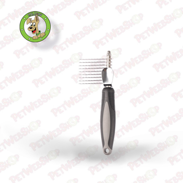 Flamingo Comfort Dematting Comb - češalj za pse - za uklanjanje čvorova na dugoj dlaci - 18x6x2,5cm Četke Flamingo petwebshop.co