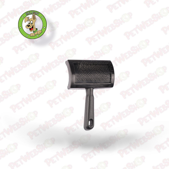 Flamingo Groo’Me Slickerbrush Renzo S - četka za pse - za male rase Četke Flamingo petwebshop.com