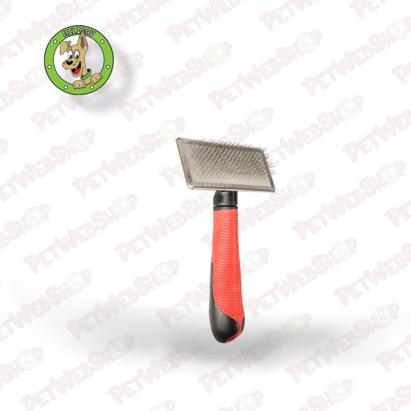 Flamingo Slickerbrush M -  četka za pse - sa drškom Četke Flamingo petwebshop.com