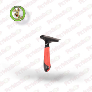 Flamingo Grooming Rake L - četka za pse - sa rotirajućim zupcima i držačem - gruba Četke Flamingo petwebshop.com