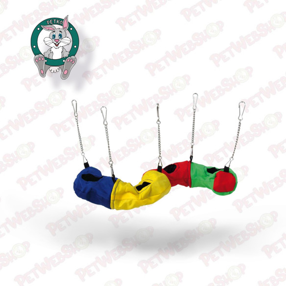Flamingo viseći Tunel za male životinje Chicane Kavezi i oprema za hrčka Flamingo petwebshop.com