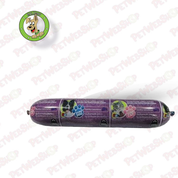 Moksi Europet Salama vlažna hrana za pse sa šunkom - 1kg Salame Moksi petwebshop.com