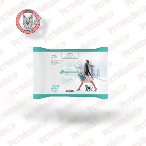 Camon Ingenia Bergamot - vlažne maramice za mačke sa mirisom Bergamota - 20kom Vlažne maramice Camon petwebshop.com