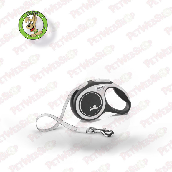 Flexi New Comfort XS Tape 3m - povodac za pse težine do 12kg - više boja Povodci Flexi petwebshop.com