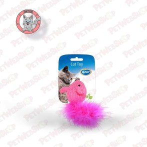 Duvo+ Miš sa perom - Igračka za mačke - 10x6x4cm Igračke Duvo+ petwebshop.com
