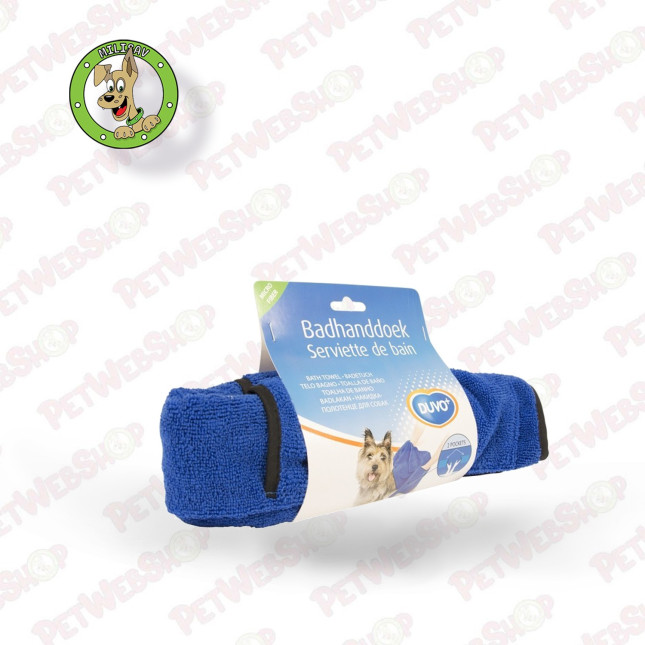 Duvo+ Microfiber - Peškir za pse - dve veličine Korpe za njušku i zaštitne kragne Duvo+ petwebshop.com