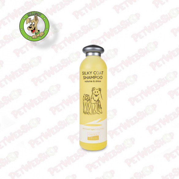 Greenfields Silky Coat Shampoo - šampon za pse - za dugu dlaku - 270ml Nega dlake pasa Greenfields petwebshop.com