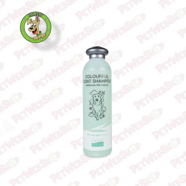Greenfields Colourful Coat Shampoo - šampon za pse - za sve boje dlake - 270ml Nega dlake pasa Greenfields petwebshop.com