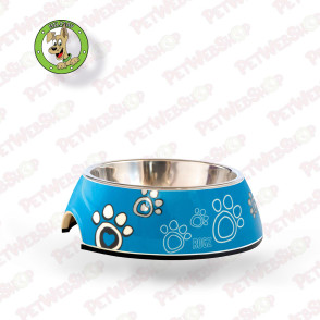 Rogz Bubble Bowlz Turq Paw - činija za pse - 2 veličine Činije i hranilice Rogz petwebshop.com