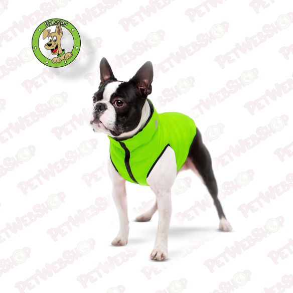 Airy Vest - dvostrani kaputić za pse - zeleno crni - više veličina Odeća i aksesoari AiryVest petwebshop.com