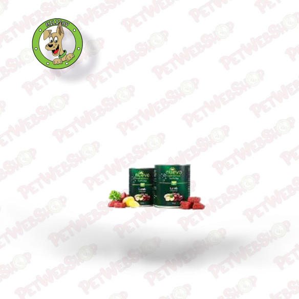 Nuevo Jagnjetina i krompir Grain Free - vlažna hrana za odrasle pse - 400g i 800g Konzerve Nuevo petwebshop.com