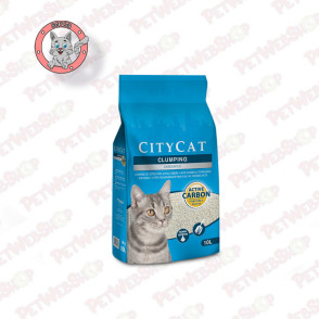Sanicat CityCat Clumping Active Carbon - grudvajući posip za mačke - 10l Grudvajući Sanicat petwebshop.com