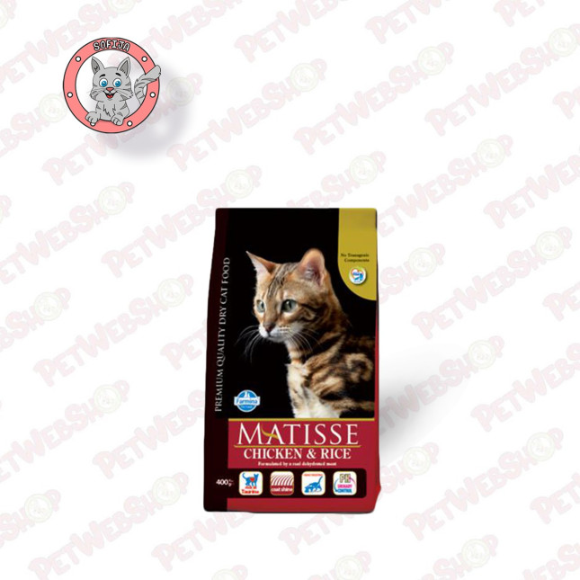 Matisse Chicken&Rice - hrana za odrasle mačke - 400g, 1,5kg i 10kg Granule Matisse petwebshop.com