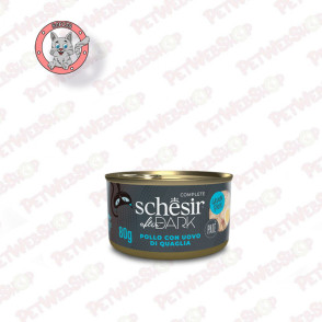 Schesir After Dark - Piletina i prepeličija jaja u pašteti - vlažna hrana za mačke - 80g Paštete Schesir petwebshop.com