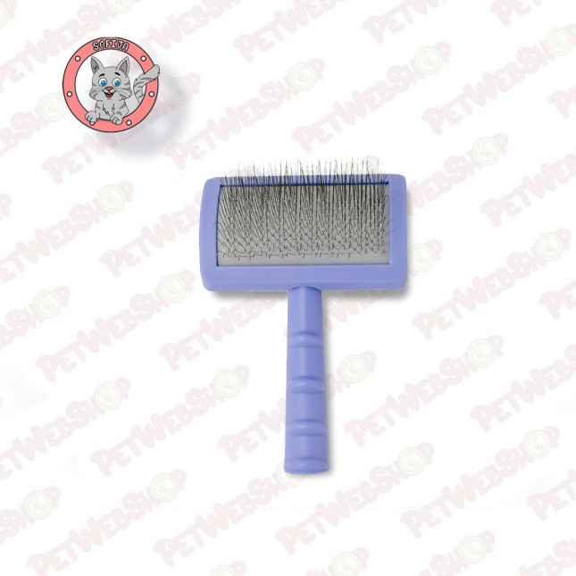 Tauro Pro Line tanka plastična četka za mačke - 20mm Četke za mačke Tauro Pro Line petwebshop.com
