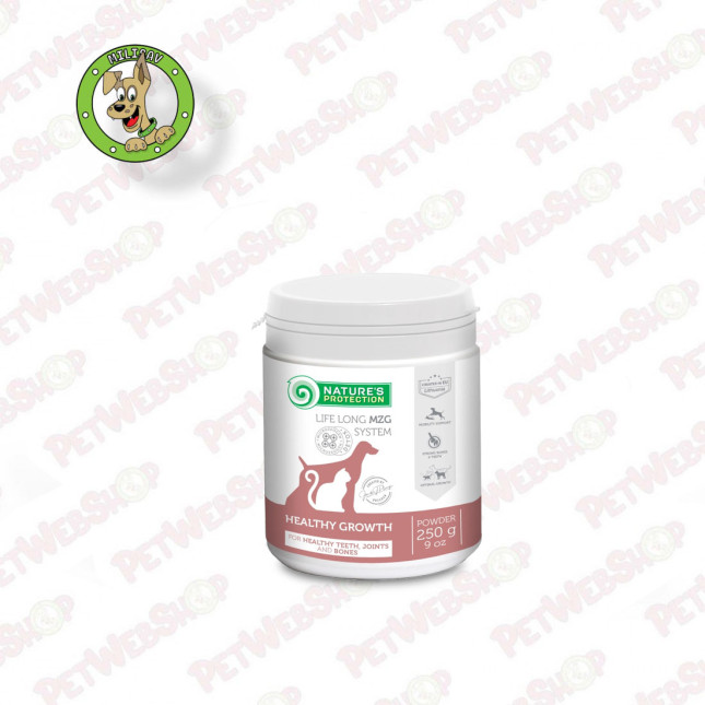 Nature's Protection Healthy Growth Formula - suplement za štence za razvoj kostiju - 250g Dodaci ishrani Nature's Protection pet