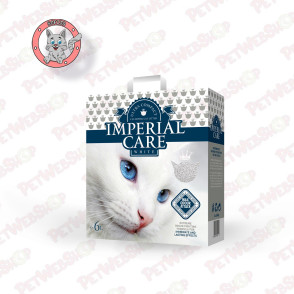 Imperial Care White Max Odour Attack - grudvajući posip za mačke sa aromom jasmina - 6kg Grudvajući Imperial Care petwebshop.com