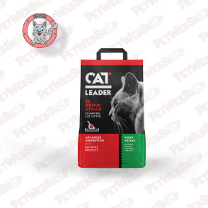 Cat Leader - grudvajući posip za mačke sa aromom svežine - 5kg Grudvajući Cat Leader petwebshop.com