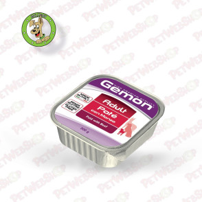 Gemon Dog Govedina u pašteti - vlažna hrana za odrasle pse - 150g i 300g Paštete Gemon petwebshop.com