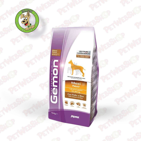 Gemon Dog Piletina i pirinač - hrana za odrasle pse velikih rasa - 15kg Granule za pse Gemon petwebshop.com