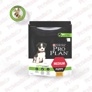 Purina Pro Plan Medium Puppy OptiStart Piletina - hrana za štence srednjih rasa - 800g, 3kg i 12kg