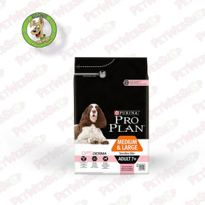 Purina Pro Plan Medium&Large Adult 7+ OptiAge - hrana za pse srednjih i velikih rasa starijih od 7 godina -  3kg Granule za pse 