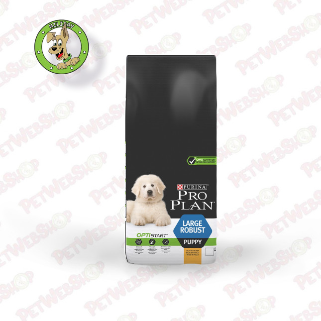 Purina Pro Plan Dog Large Robust Puppy Piletina - hrana za štence velikih rasa - 12kg Granule za pse Purina Pro Plan petwebshop.
