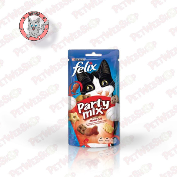 Felix Party Mix Mixed Grill - poslastice za mačke - 60g Classic Felix petwebshop.com