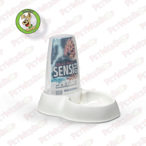 Moderna Sensi Flo - Hranilica za pse sa dozerom - bela i crna - 1,5L Katalog Moderna petwebshop.com