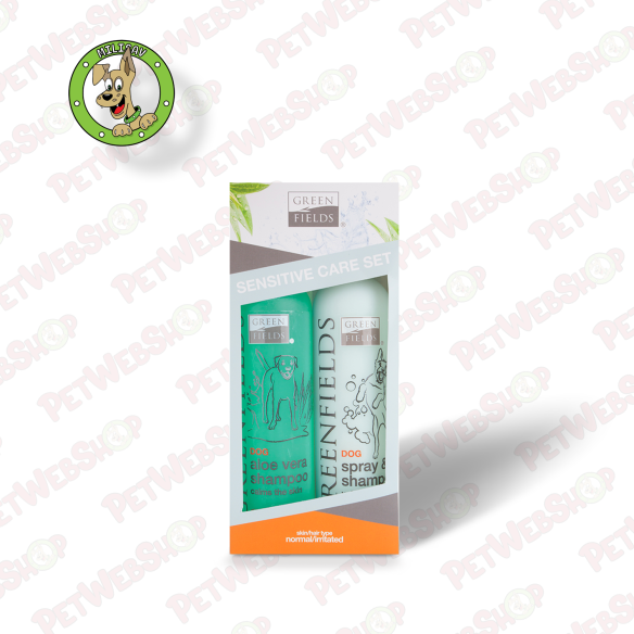 Greenfields Sensitive Care Set - šampon za pse - set za negu osetljive kože - 2x250ml Nega dlake pasa Greenfields petwebshop.com