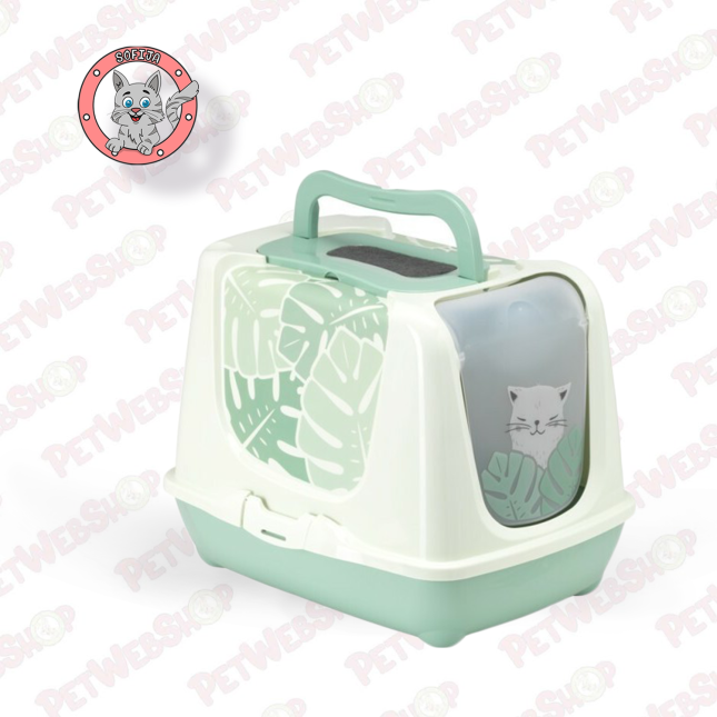 Moderna Toalet za mačke Trendy Cat Green Eden - dve veličine WC posude i lopatice Moderna petwebshop.com