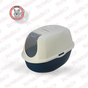 Moderna Mega Smart Cat - zatvoreni toalet za mačke - plava i žuta WC posude i lopatice Moderna petwebshop.com