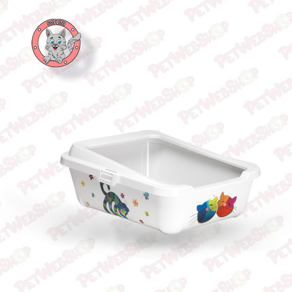 Moderna Hercules Tray + Rim - otvoreni toalet za mačke sa ramom - Friends Forever WC posude i lopatice Moderna petwebshop.com