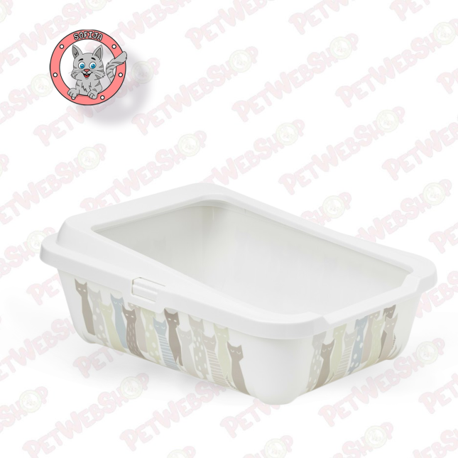Moderna Hercules Tray + Rim - otvoreni toalet za mačke sa ramom - Maasai WC posude i lopatice Moderna petwebshop.com