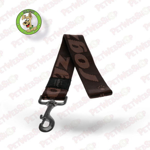 Rogz Big Foot Čokolada - klasičan povodac za pse sa printom šapica - 40mm Povodci Rogz petwebshop.com