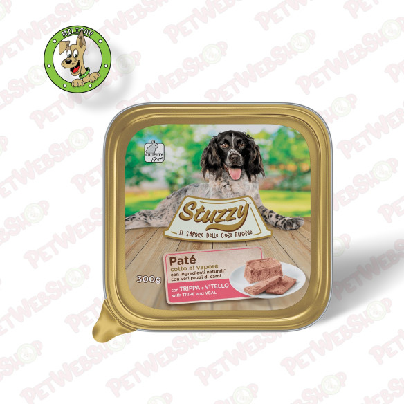 Mister Stuzzy Dog Škembići i Teletina - vlažna hrana za odrasle pse - 300g Paštete Stuzzy petwebshop.com