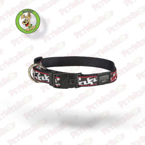 Rogz Armed Response Hound Dog Black - klasična ogrlica za pse - 3 veličine Ogrlice, poludavilice i davilice Rogz petwebshop.com
