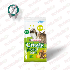 Versele Laga Crispy muesli Rabbits - hrana za patuljaste zečeve - 400g, 1kg, 2,75kg i 20kg Hrana za zečeve Versele Laga petwebsh
