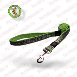 Rogz Armed Response Lime Bone - produženi povodac za pse - 2 veličine Povodci Rogz petwebshop.com
