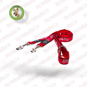 Rogz Armed Response Red Rogz Bone - Višenamenski povodac za pse - 3 veličine Povodci Rogz petwebshop.com