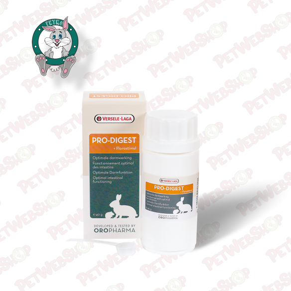 Oropharma Pro-digest - dijetetski suplement za zečeve i ostale male životinje - 40g Dodaci ishrani za morsko prase Oropharma pet