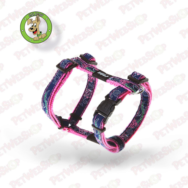 Rogz JellyBean Denim Rose - am za pse - 4 veličine Amovi Rogz petwebshop.com